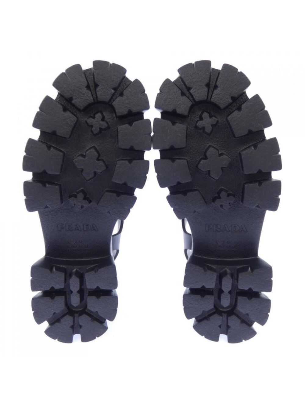 Prada Monolith Ruba Sandals Triangle Logo - Picture 4 of 6